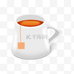 茶杯陶瓷茶包图案