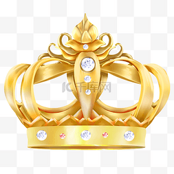 小皇冠logo图片_金色头冠皇冠