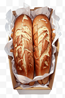 卡通快餐食物图片_卡通手绘面包食物