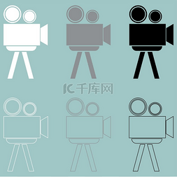 or元素图片_Cine projector or filmprojector icon.. Cine p