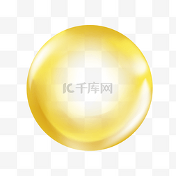 流型圆球图片_球透明圆球黄色绘画图片