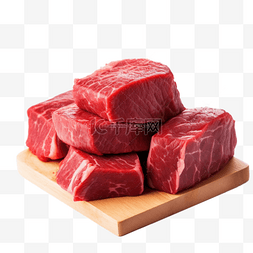 新鲜切块猪肉图片_食材肉类生鲜猪肉牛肉排骨