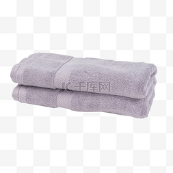 灰色浴巾毛巾