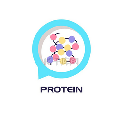 配方蛋白运动营养矢量图隔离在白