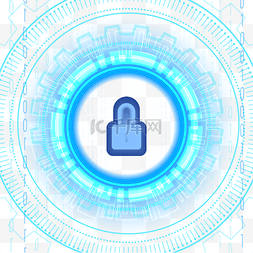 加密网络图片_安全锁保卫安全高科技网络互联网