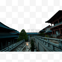 广州花都华严寺古风建筑