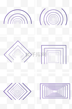 商务空间线条透视背景装饰