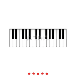 键盘音乐图片_钢琴键图标