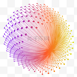 彩色线条纹理图片_科技炫彩渐变线条底纹纹理