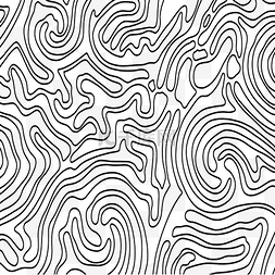 抽象迷宫线条底纹