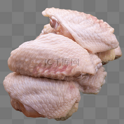 鸡翅翅中食材原料食材