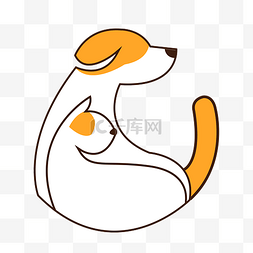 卡通可爱宠物动物logo