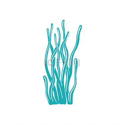 自然生长图标图片_珊瑚生长在海底隔离水族馆和海底