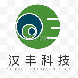 绿色简约科技LOGO