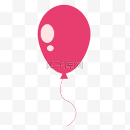 生日会可爱红色气球