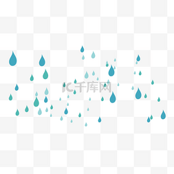 矢量雨滴