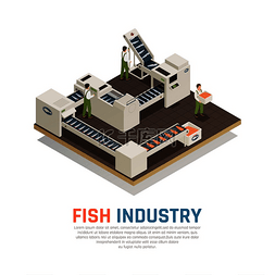 海洋食品图片_渔业海鲜生产等距组合与海洋食品