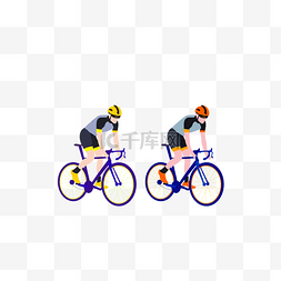 骑自行车图片_秋天户外运动骑行骑自行车