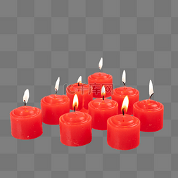 清明图片_清明清明节祭奠祭拜红色蜡烛