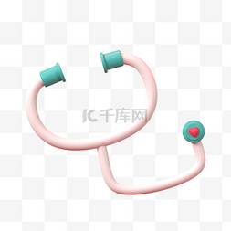 立体听诊器图片_3DC4D立体医疗用品听诊器