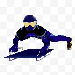 体育图片_冬奥会奥运会比赛项目雪车无舵雪