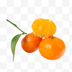 新鲜水果剥开砂糖橘