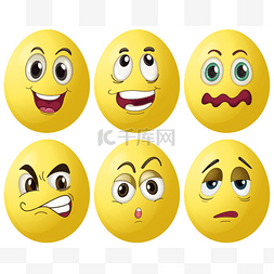 face图片_Egg expressions