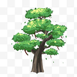 树图片_梦幻仙侠绿色景观树