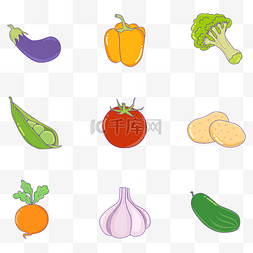 icon餐饮图片_食材蔬菜图标icon