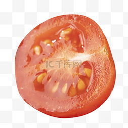 切开的小半西柚图片_美食蔬菜小番茄