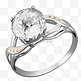 C4D立体高级珠宝仿真首饰戒指3D
