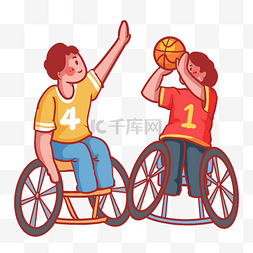 篮球防守运动员图片_东京残奥会轮椅残疾人打篮球