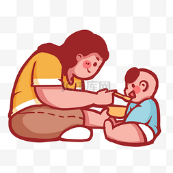 小宝宝喝奶图片_婴儿新生儿给宝宝喂食吃东西