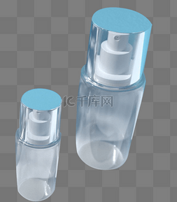 化妆品瓶子图片_透明化妆品瓶子