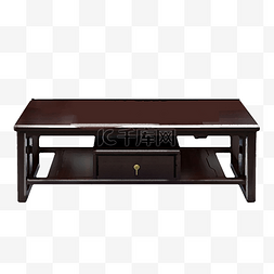 古风木质桌子