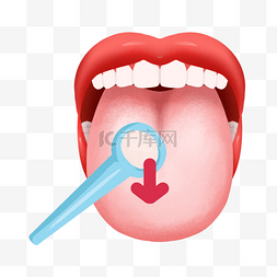 舌头口腔卡通护理仪器
