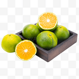 水果图片_青橘橘子