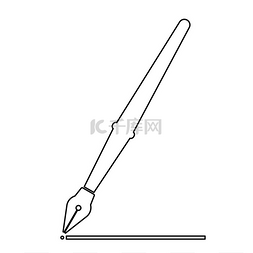 钢笔图标 .. 钢笔图标 。