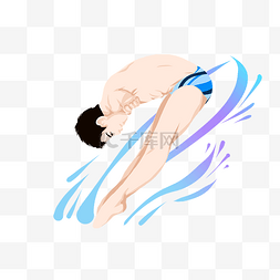 跳水素材图片_奥运东京奥运会跳水项目运动员