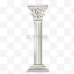 欧美柱子图片_欧式罗马柱建筑复古柱子