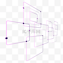 线性渐变渐变图片_科技渐变线条透视装饰