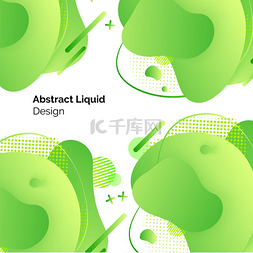 有创意的目录图片_抽象液体设计矢量、形状抽象和装
