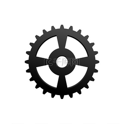 引擎矢量图片_机械齿轮运动机构隔离图标矢量齿