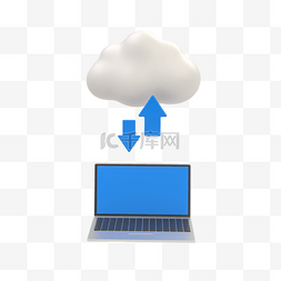 数据传输图片_3D云数据云传输云 齿轮