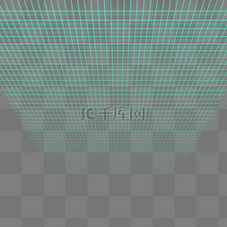 格子网格图片流线网格科技绿色线条装饰