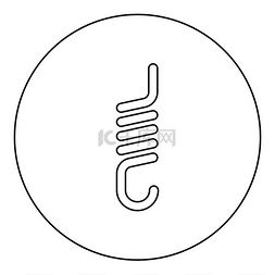 拉伸的图片_弹簧带钩拉伸线圈离合器适用于汽