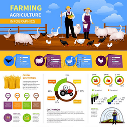 农场平地信息图农业平面信息图包