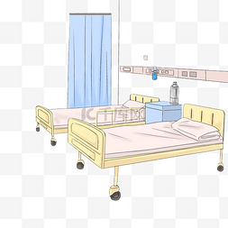 病床图片_医院病房房间