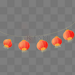 飘扬红灯笼图片_十一国庆国庆节灯笼