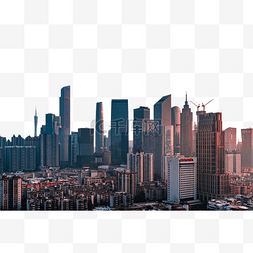 城市图片_广州城市建筑大楼建筑群